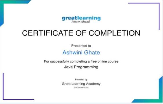 Certificate 6