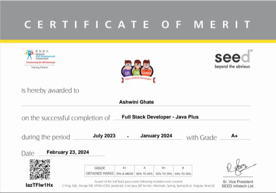 Certificate 9